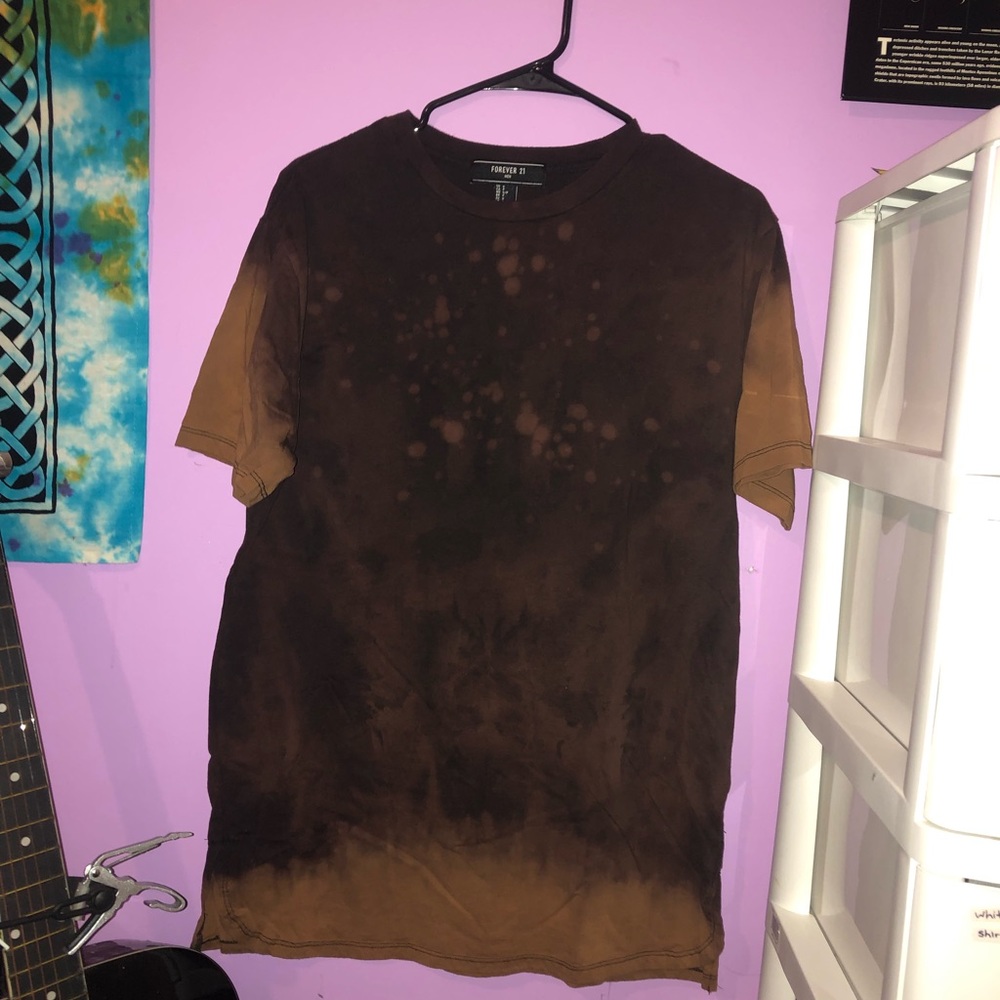 Forever 21 Acid Wash Brown Men’s Small TShirt